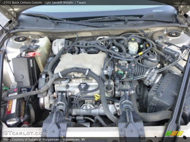 Light Sandrift Metallic / Taupe 2003 Buick Century Custom