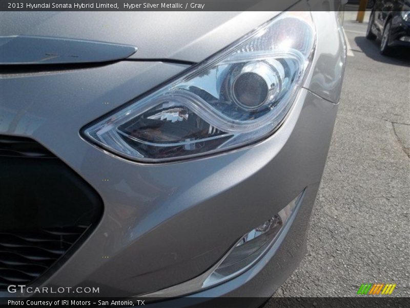 Hyper Silver Metallic / Gray 2013 Hyundai Sonata Hybrid Limited