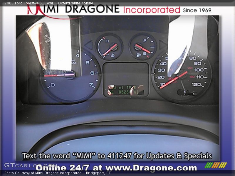 Oxford White / Shale 2005 Ford Freestyle SEL AWD