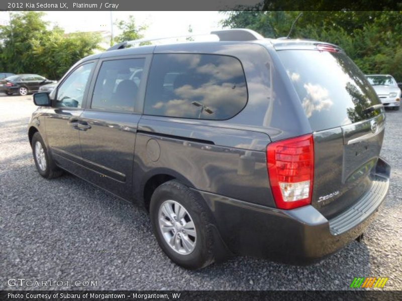 Platinum / Gray 2012 Kia Sedona LX