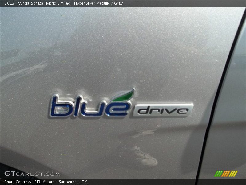 Hyper Silver Metallic / Gray 2013 Hyundai Sonata Hybrid Limited