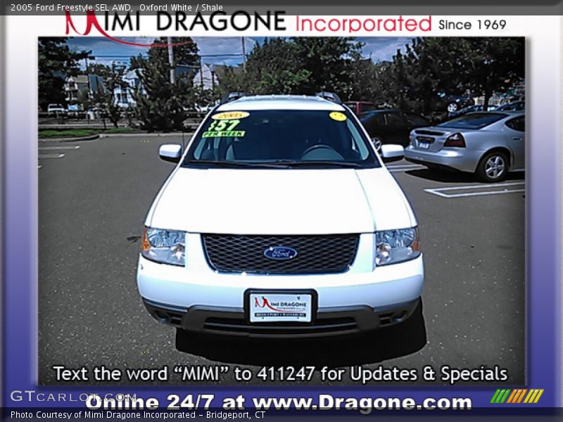 Oxford White / Shale 2005 Ford Freestyle SEL AWD
