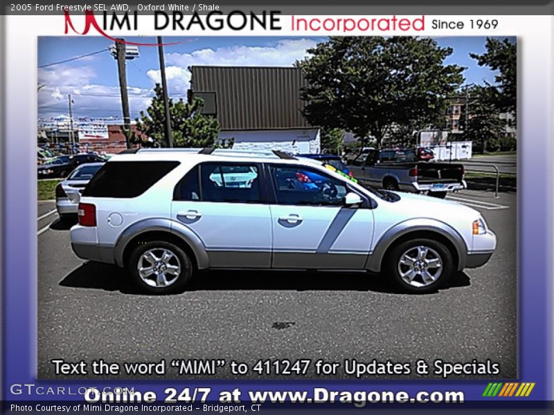 Oxford White / Shale 2005 Ford Freestyle SEL AWD