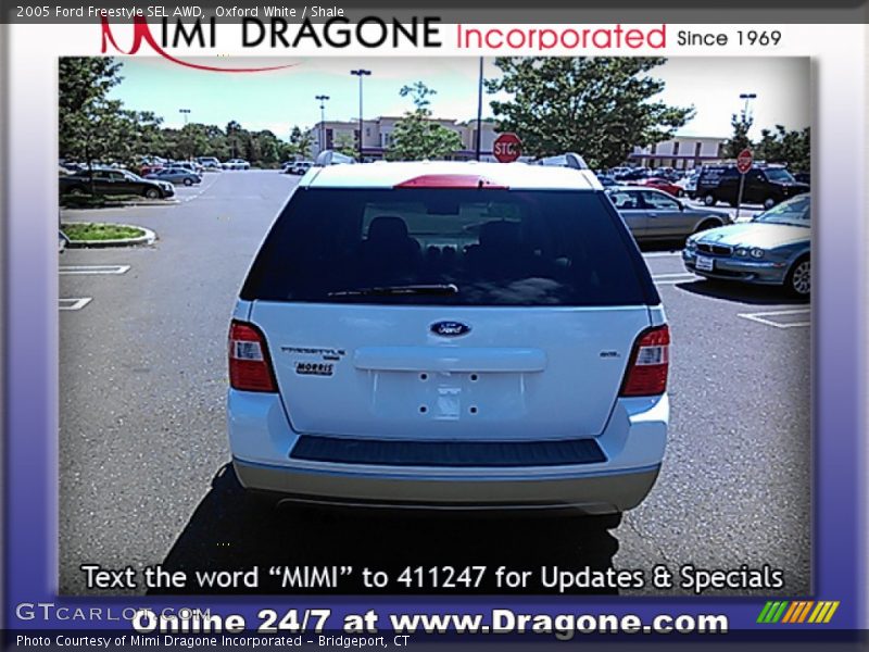 Oxford White / Shale 2005 Ford Freestyle SEL AWD