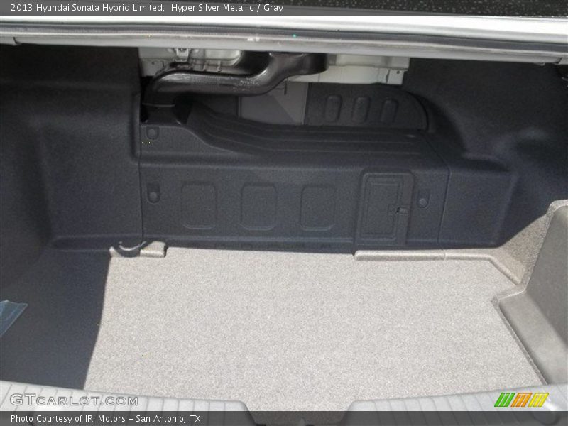 Hyper Silver Metallic / Gray 2013 Hyundai Sonata Hybrid Limited