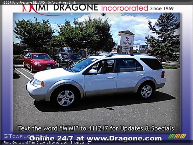 Oxford White / Shale 2005 Ford Freestyle SEL AWD