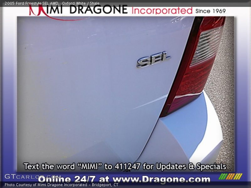 Oxford White / Shale 2005 Ford Freestyle SEL AWD