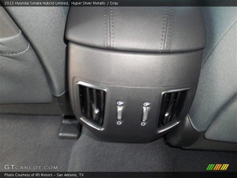 Hyper Silver Metallic / Gray 2013 Hyundai Sonata Hybrid Limited
