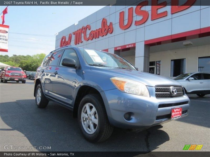 Pacific Blue Metallic / Taupe 2007 Toyota RAV4 I4