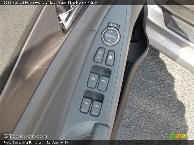 Hyper Silver Metallic / Gray 2013 Hyundai Sonata Hybrid Limited