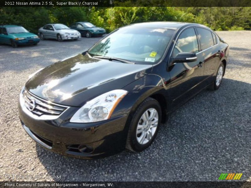 Super Black / Charcoal 2012 Nissan Altima 2.5 SL