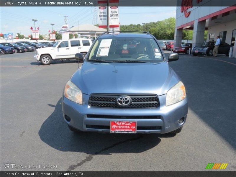 Pacific Blue Metallic / Taupe 2007 Toyota RAV4 I4