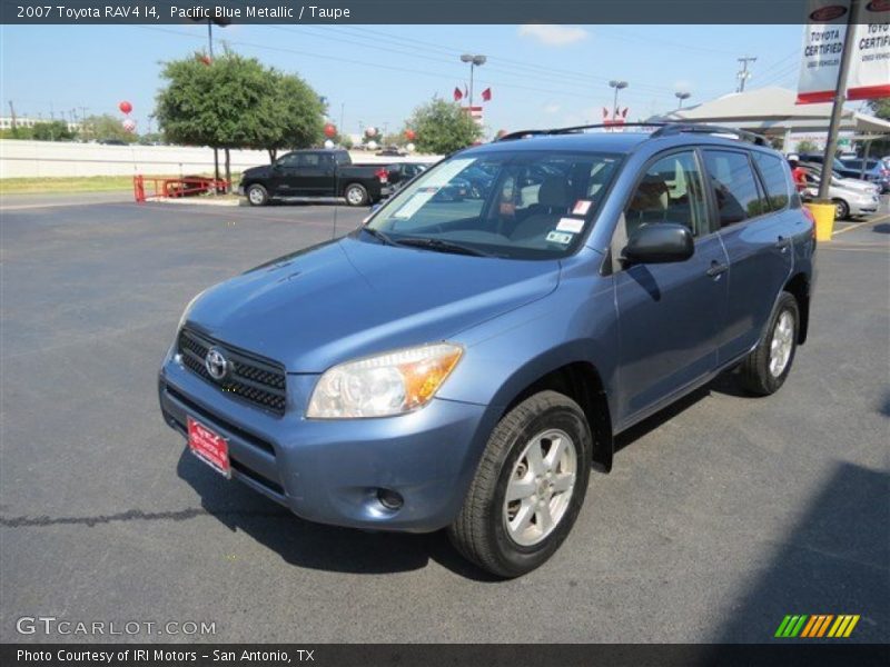 Pacific Blue Metallic / Taupe 2007 Toyota RAV4 I4