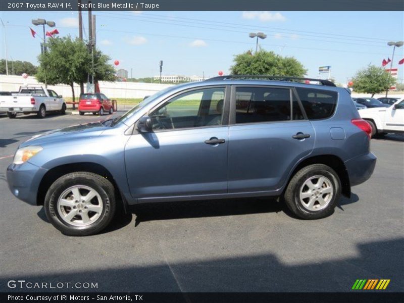 Pacific Blue Metallic / Taupe 2007 Toyota RAV4 I4