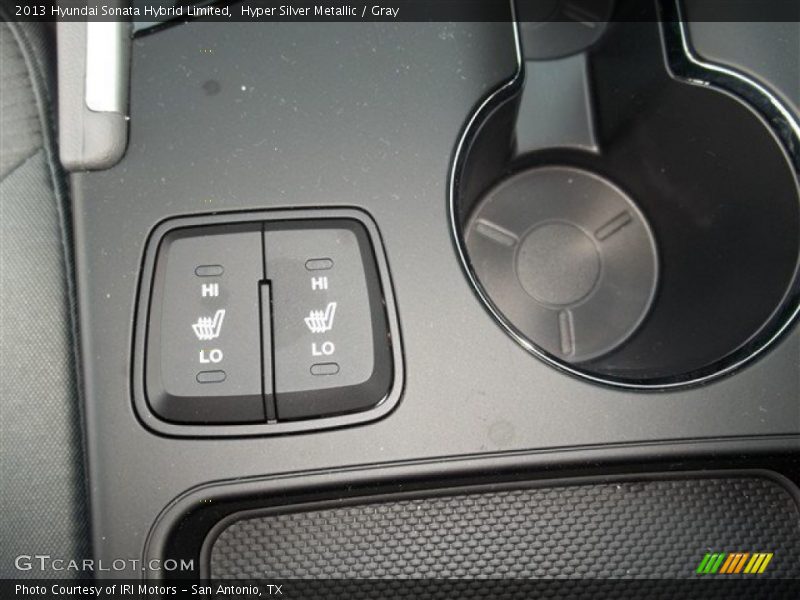 Hyper Silver Metallic / Gray 2013 Hyundai Sonata Hybrid Limited