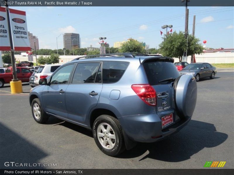 Pacific Blue Metallic / Taupe 2007 Toyota RAV4 I4