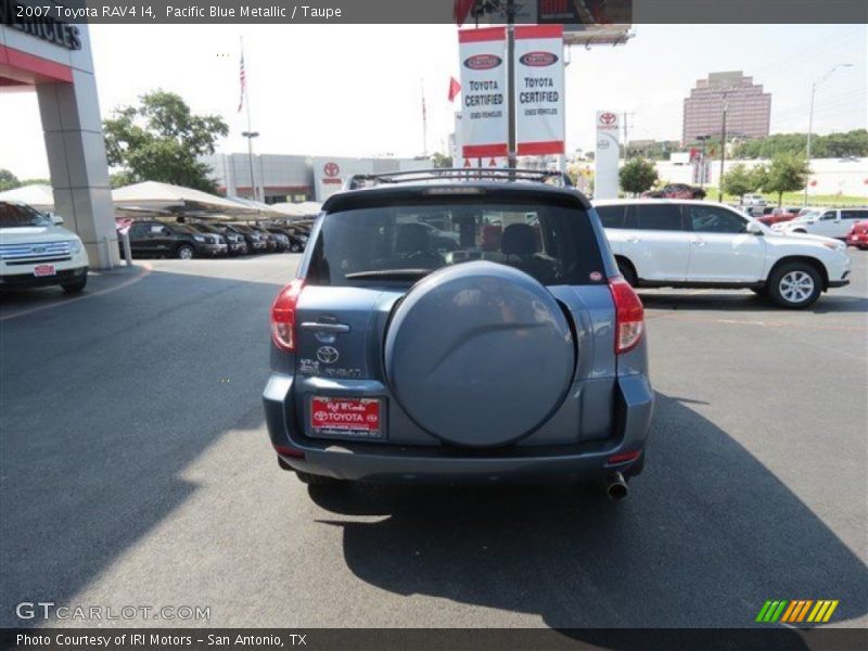 Pacific Blue Metallic / Taupe 2007 Toyota RAV4 I4