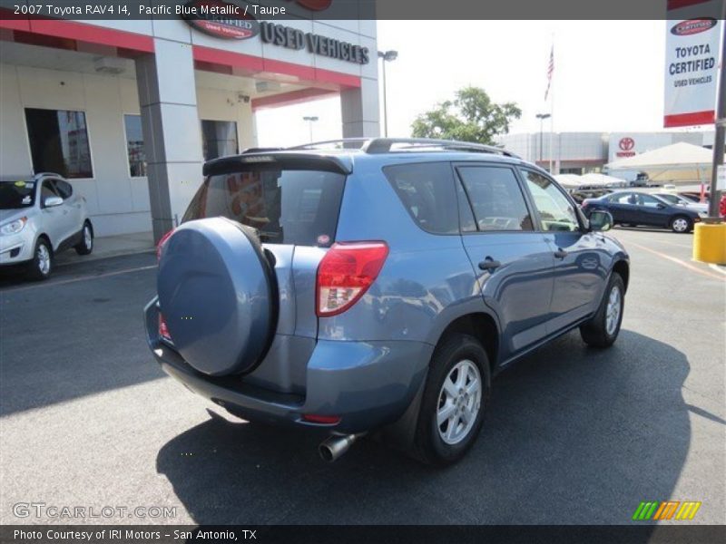 Pacific Blue Metallic / Taupe 2007 Toyota RAV4 I4