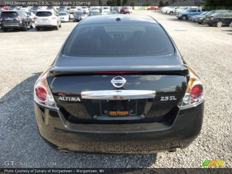 Super Black / Charcoal 2012 Nissan Altima 2.5 SL