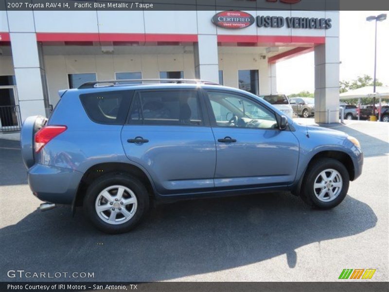 Pacific Blue Metallic / Taupe 2007 Toyota RAV4 I4