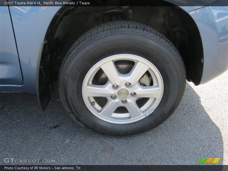 Pacific Blue Metallic / Taupe 2007 Toyota RAV4 I4