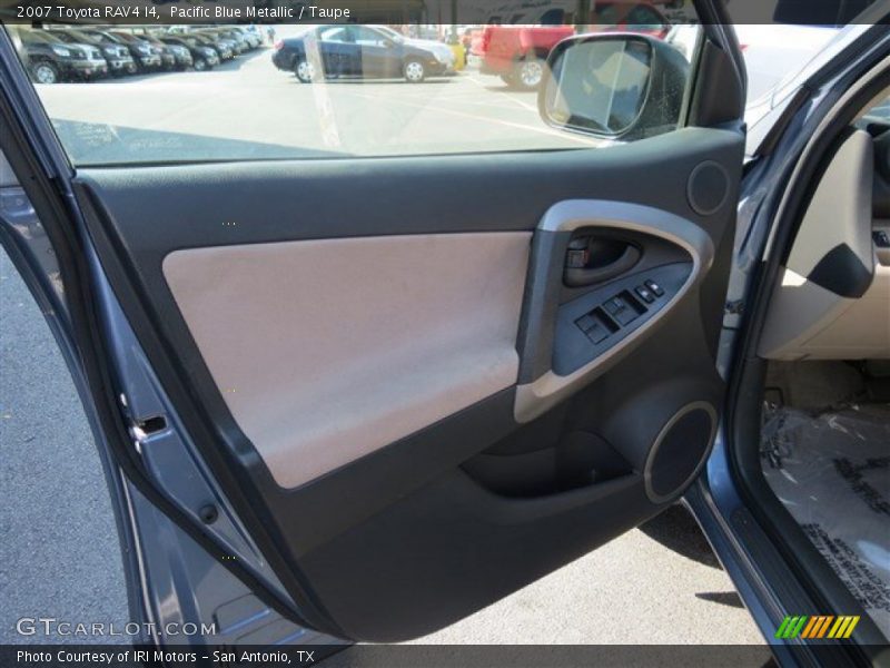 Pacific Blue Metallic / Taupe 2007 Toyota RAV4 I4