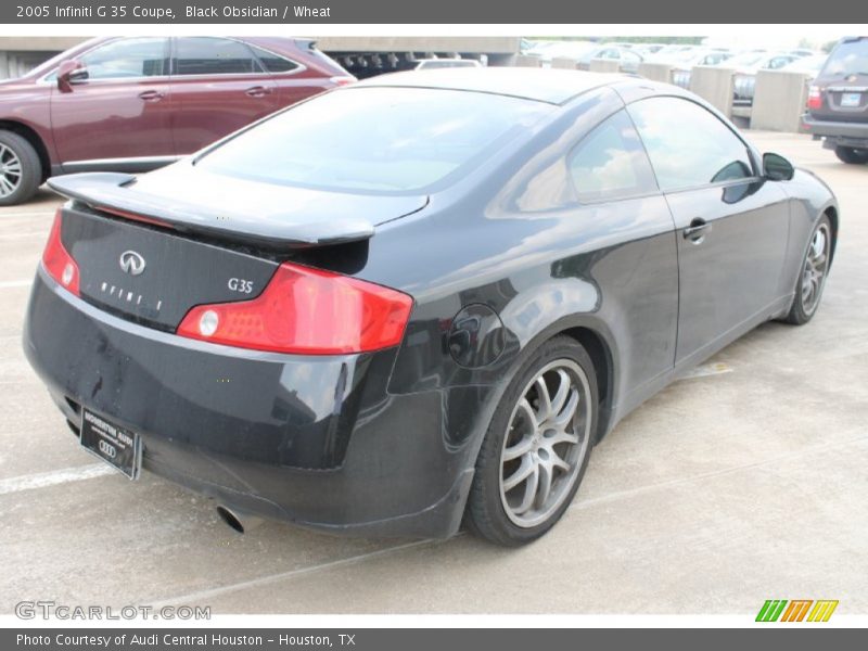 Black Obsidian / Wheat 2005 Infiniti G 35 Coupe