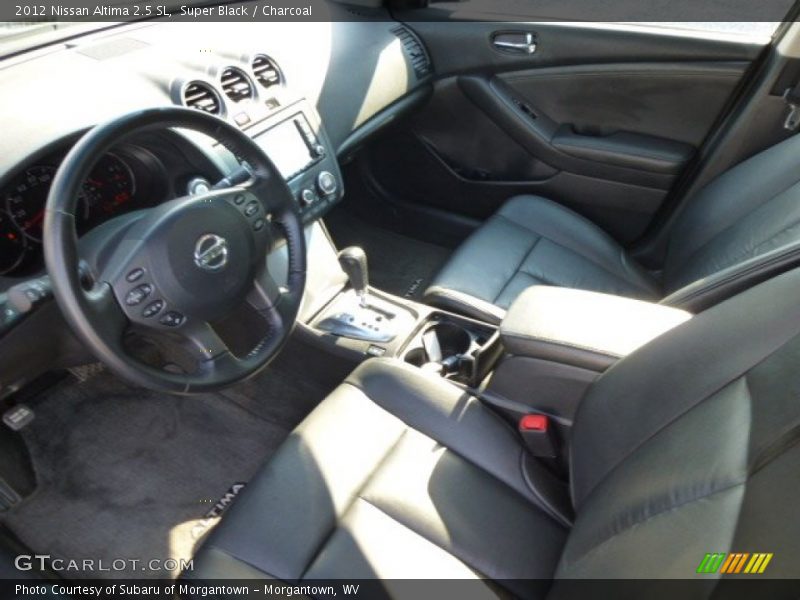 Super Black / Charcoal 2012 Nissan Altima 2.5 SL