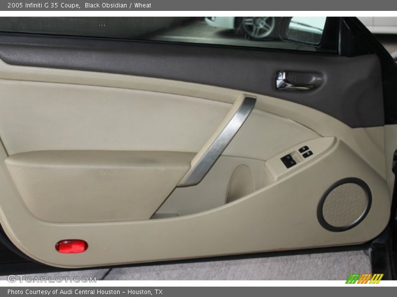 Black Obsidian / Wheat 2005 Infiniti G 35 Coupe