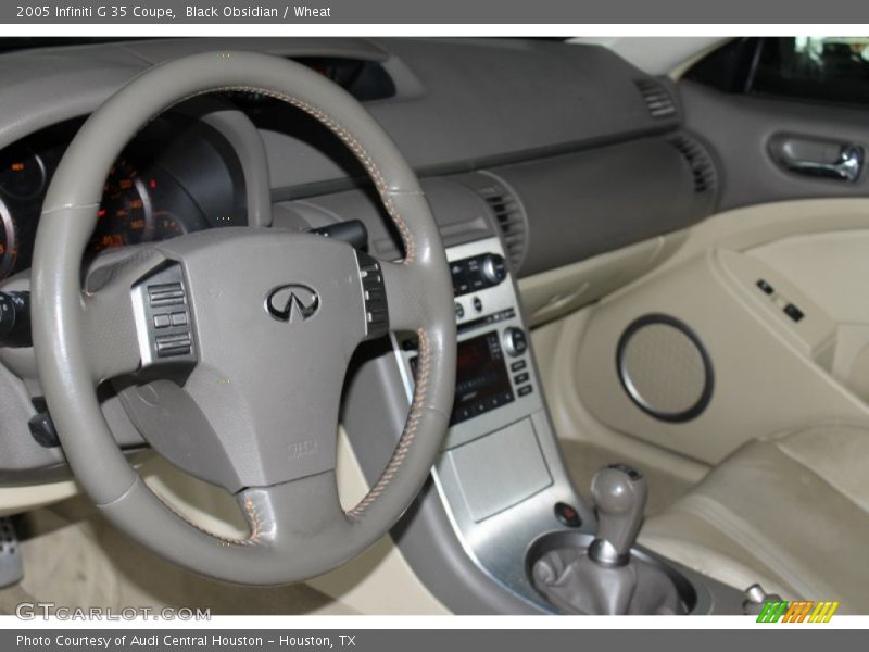 Black Obsidian / Wheat 2005 Infiniti G 35 Coupe