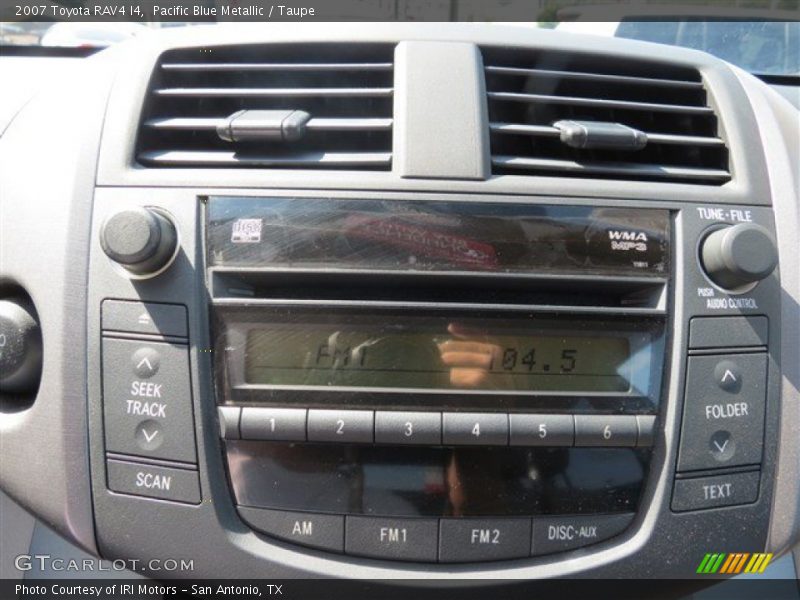 Pacific Blue Metallic / Taupe 2007 Toyota RAV4 I4