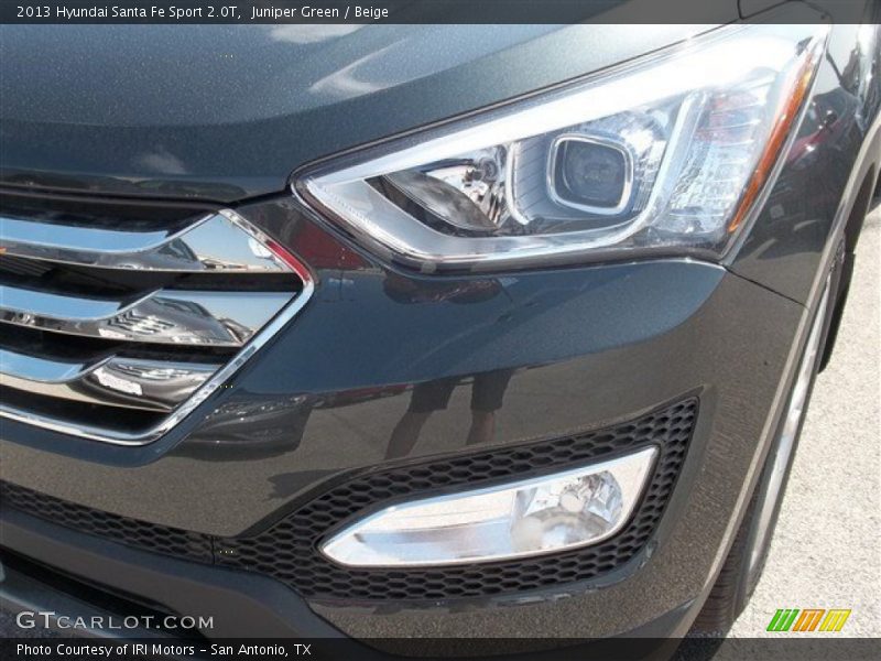 Juniper Green / Beige 2013 Hyundai Santa Fe Sport 2.0T