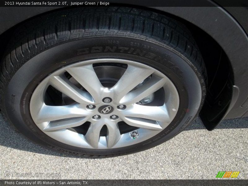 Juniper Green / Beige 2013 Hyundai Santa Fe Sport 2.0T