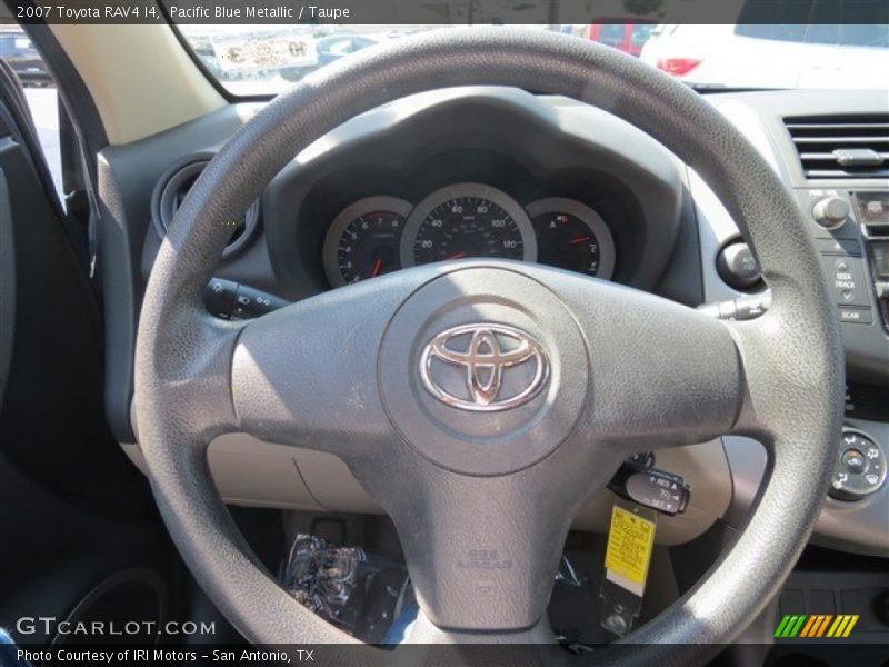 Pacific Blue Metallic / Taupe 2007 Toyota RAV4 I4
