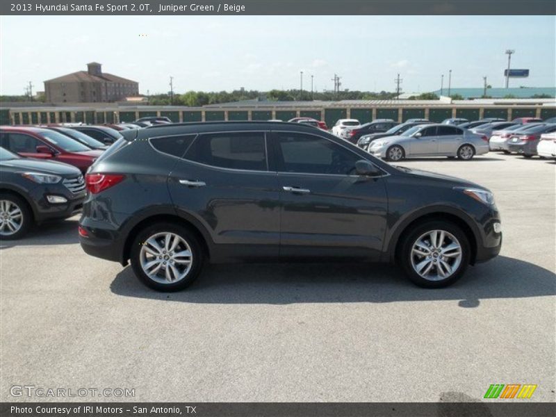 Juniper Green / Beige 2013 Hyundai Santa Fe Sport 2.0T