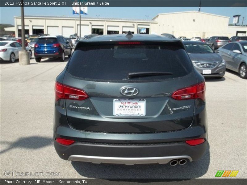 Juniper Green / Beige 2013 Hyundai Santa Fe Sport 2.0T
