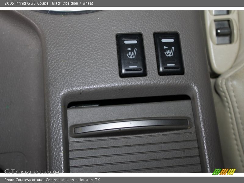 Black Obsidian / Wheat 2005 Infiniti G 35 Coupe