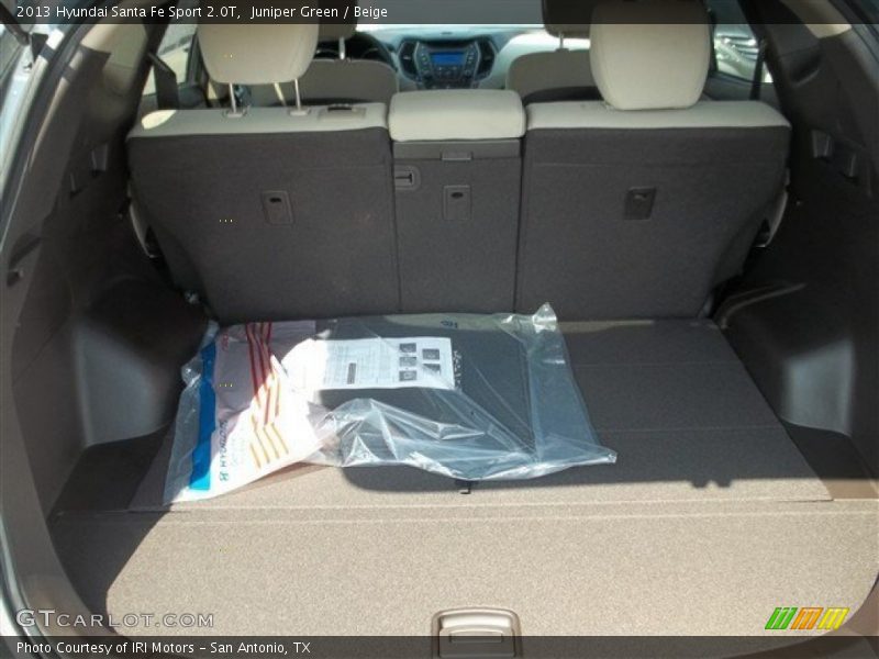 Juniper Green / Beige 2013 Hyundai Santa Fe Sport 2.0T