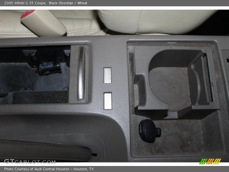 Black Obsidian / Wheat 2005 Infiniti G 35 Coupe