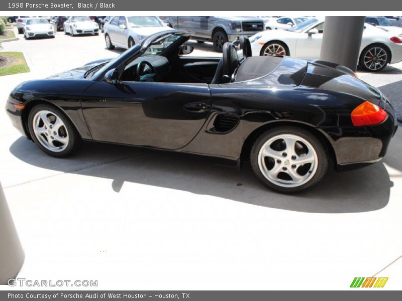 Black / Black 1998 Porsche Boxster