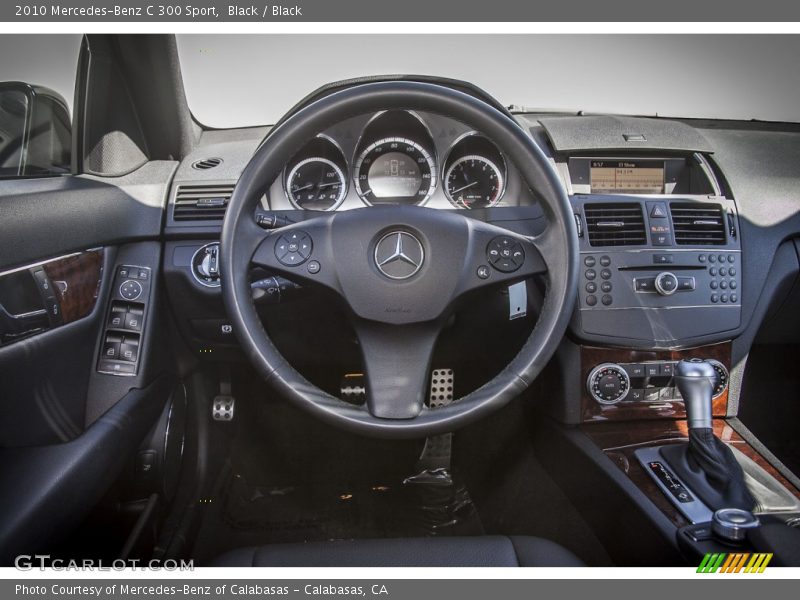 Black / Black 2010 Mercedes-Benz C 300 Sport