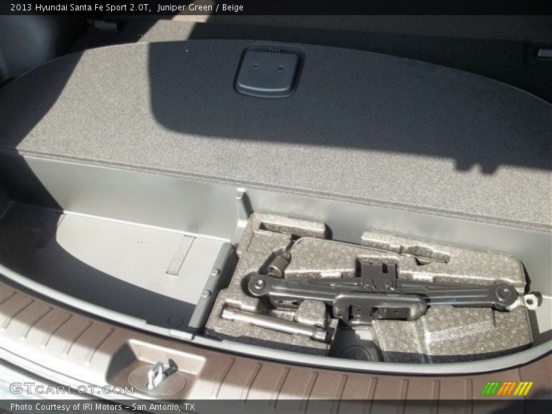 Juniper Green / Beige 2013 Hyundai Santa Fe Sport 2.0T
