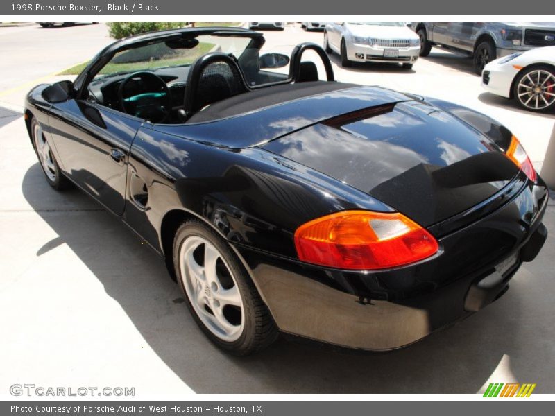 Black / Black 1998 Porsche Boxster
