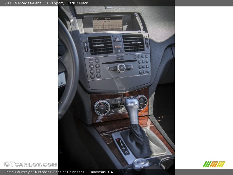 Black / Black 2010 Mercedes-Benz C 300 Sport