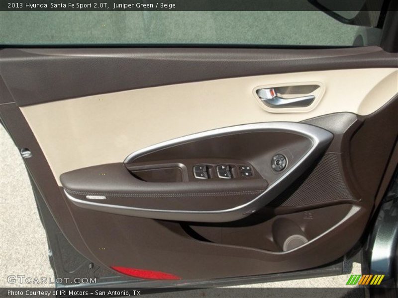 Juniper Green / Beige 2013 Hyundai Santa Fe Sport 2.0T