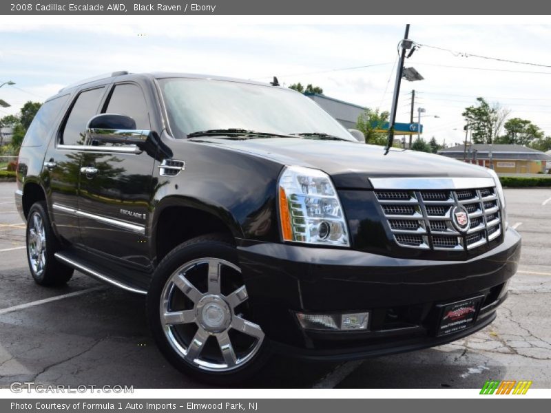 Black Raven / Ebony 2008 Cadillac Escalade AWD