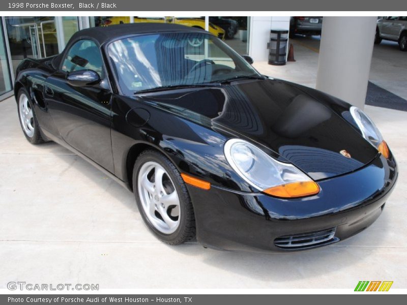 Black / Black 1998 Porsche Boxster