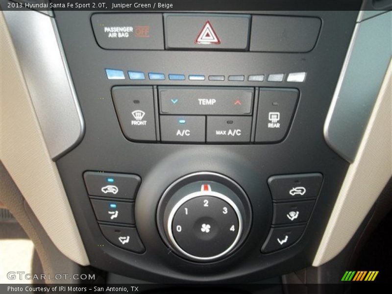 Juniper Green / Beige 2013 Hyundai Santa Fe Sport 2.0T