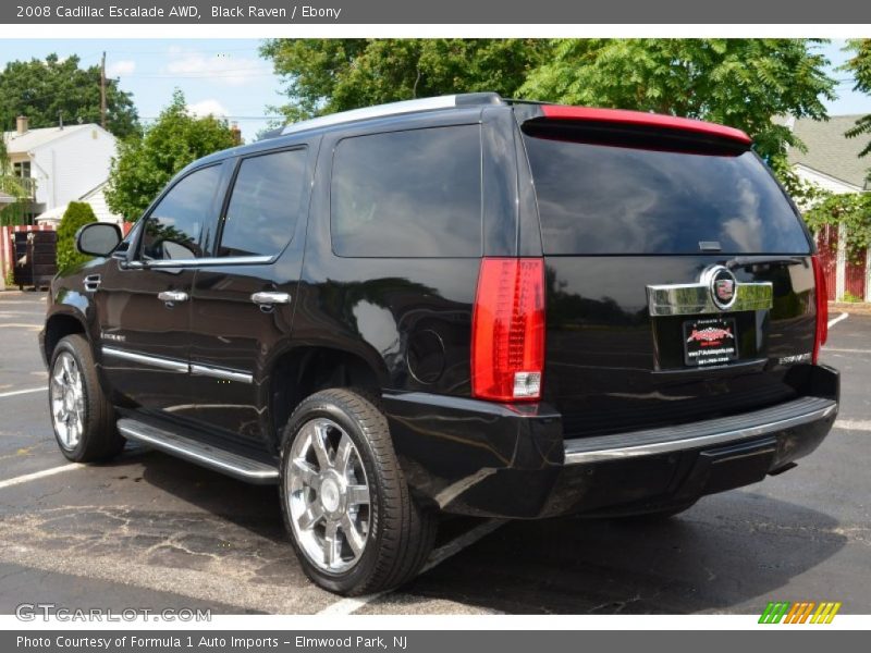 Black Raven / Ebony 2008 Cadillac Escalade AWD