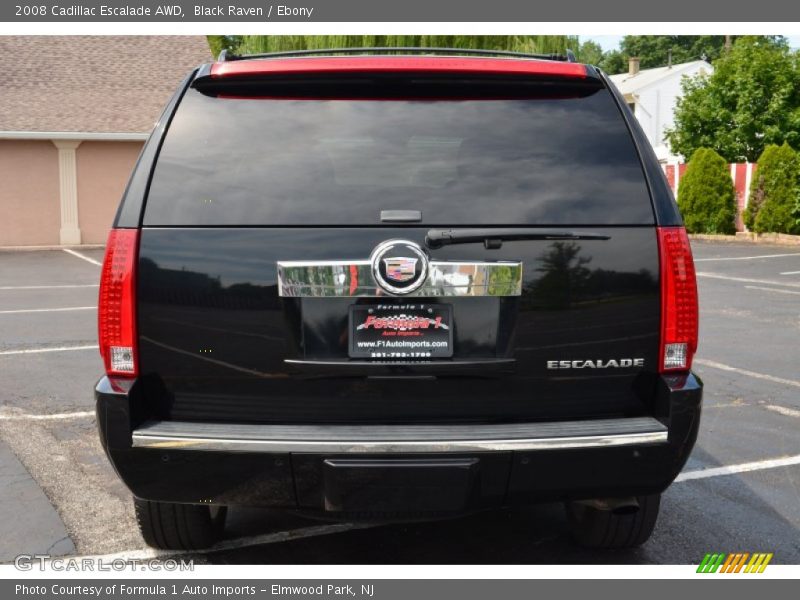 Black Raven / Ebony 2008 Cadillac Escalade AWD